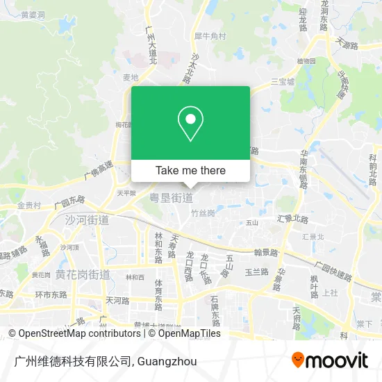 广州维德科技有限公司 map