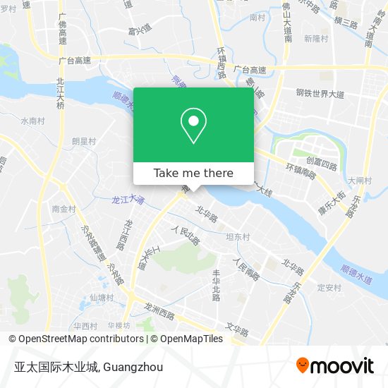 亚太国际木业城 map
