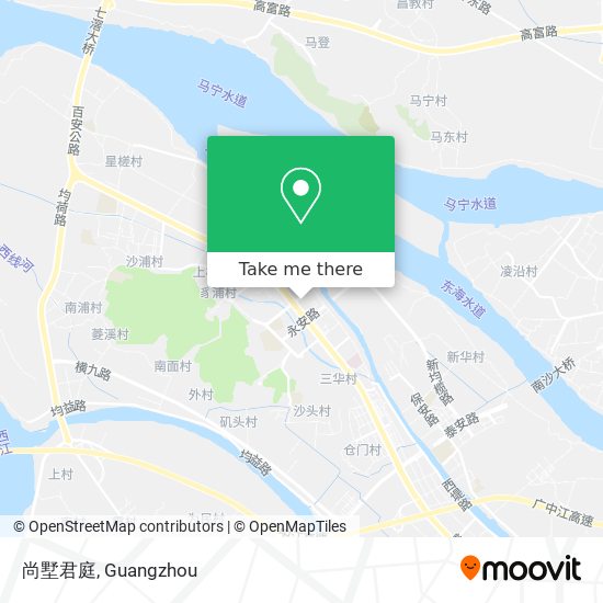 尚墅君庭 map