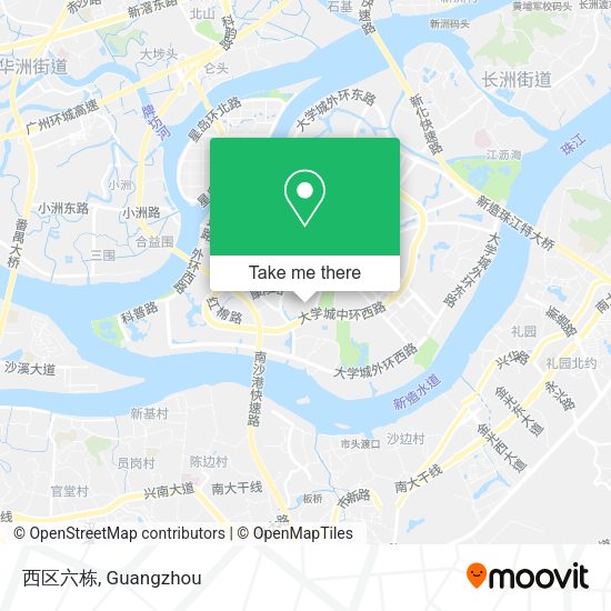 西区六栋 map
