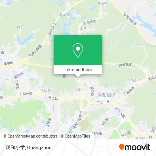 联和小学 map