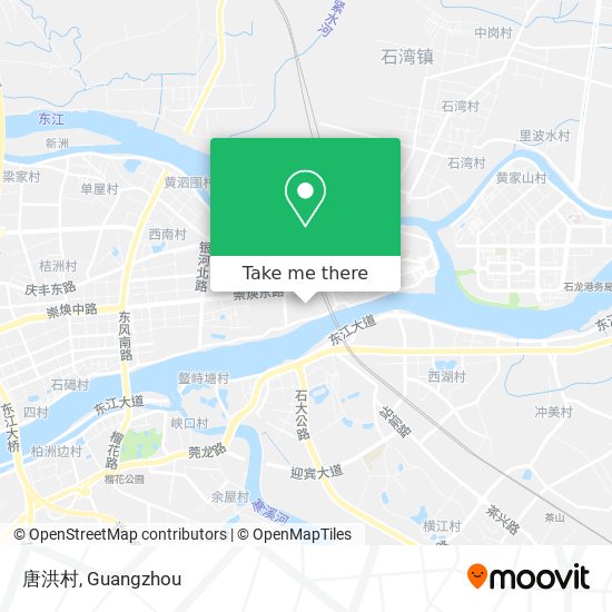 唐洪村 map