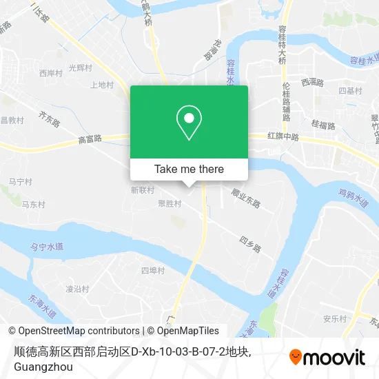 顺德高新区西部启动区D-Xb-10-03-B-07-2地块 map