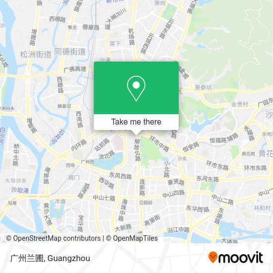 广州兰圃 map