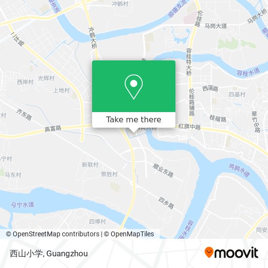 西山小学 map