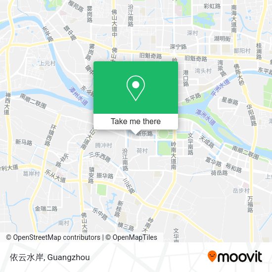 依云水岸 map