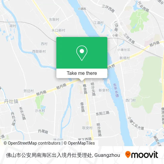 佛山市公安局南海区出入境丹灶受理处 map