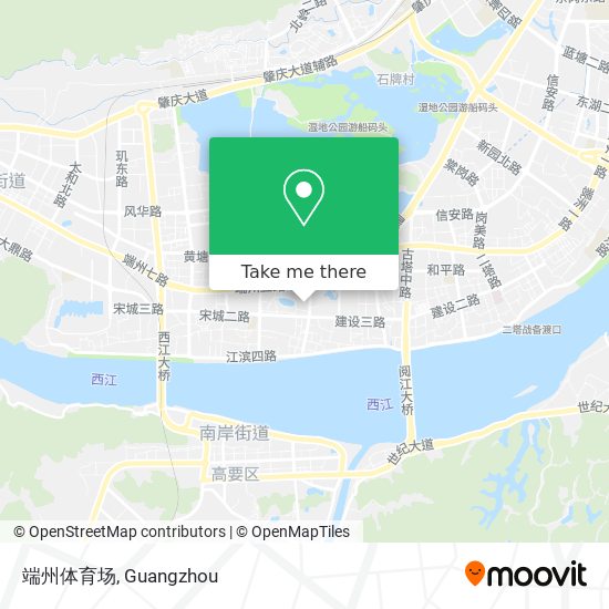 端州体育场 map