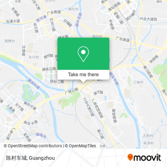 陈村车城 map