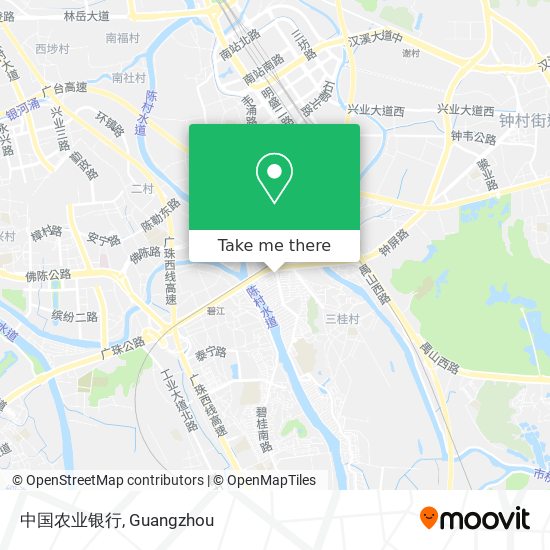 中国农业银行 map