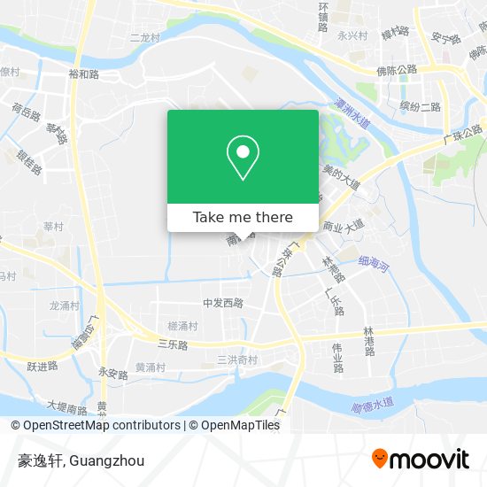 豪逸轩 map