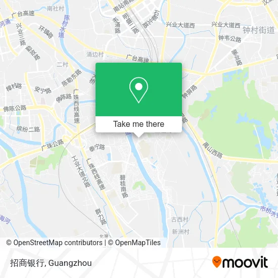 招商银行 map