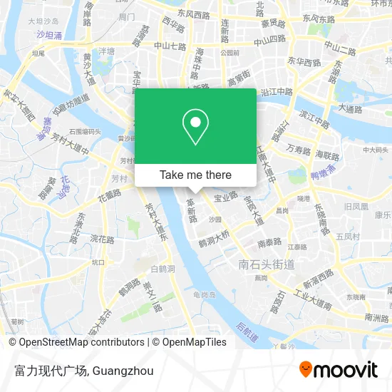 富力现代广场 map