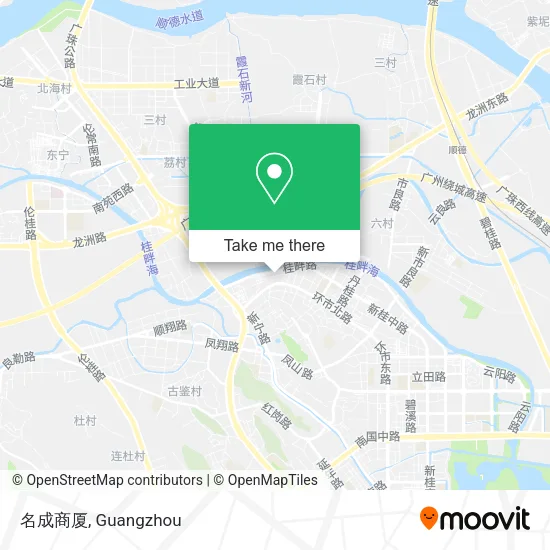 名成商厦 map