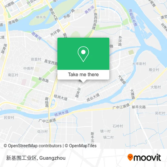 新基围工业区 map