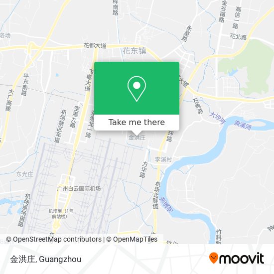 金洪庄 map