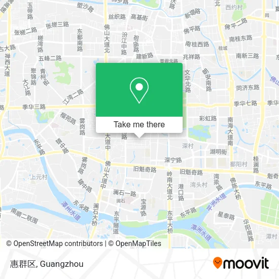 惠群区 map