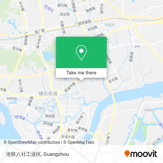沧联八社工业区 map