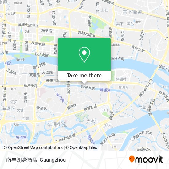 南丰朗豪酒店 map