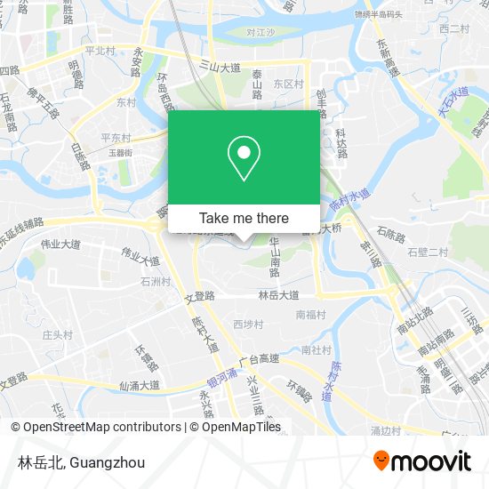 林岳北 map