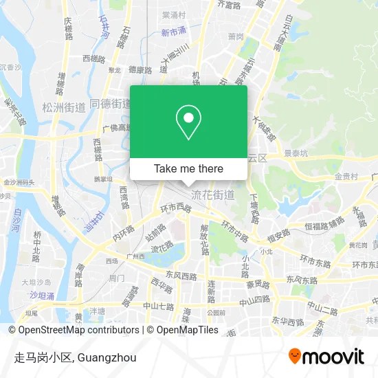 走马岗小区 map