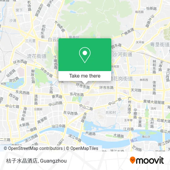 桔子水晶酒店 map
