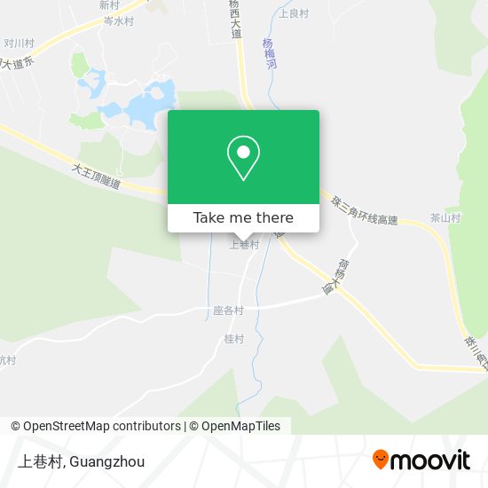 上巷村 map