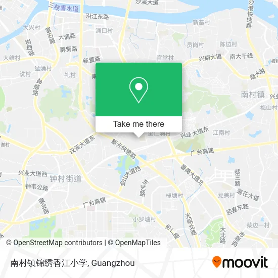 南村镇锦绣香江小学 map