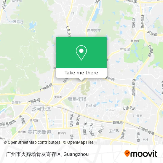 广州市火葬场骨灰寄存区 map