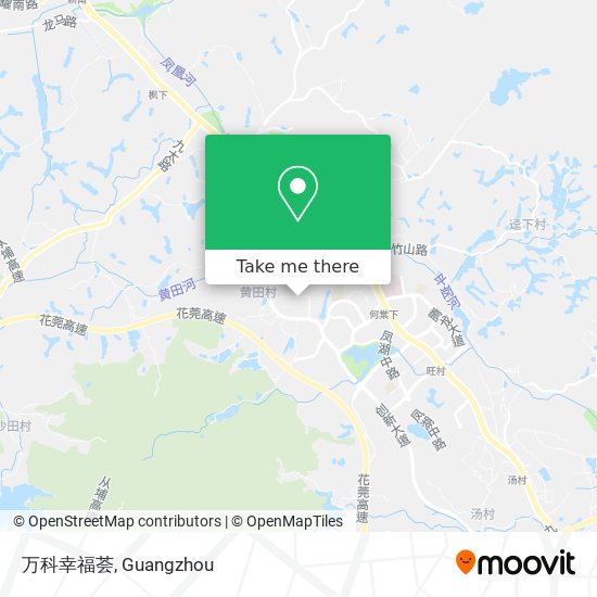 万科幸福荟 map