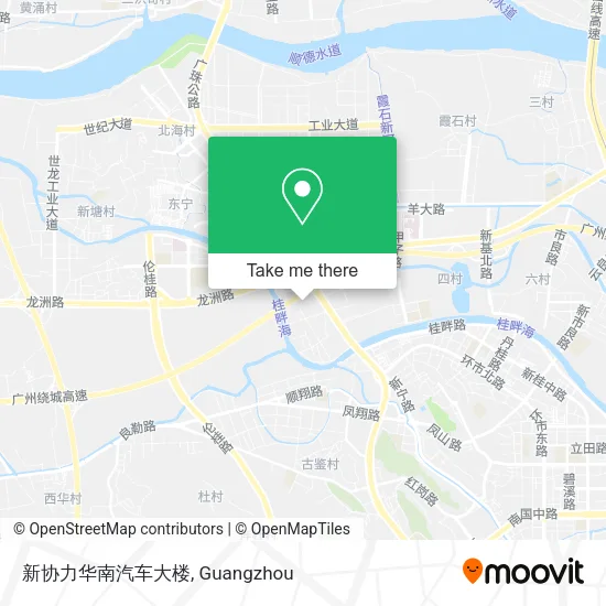 新协力华南汽车大楼 map