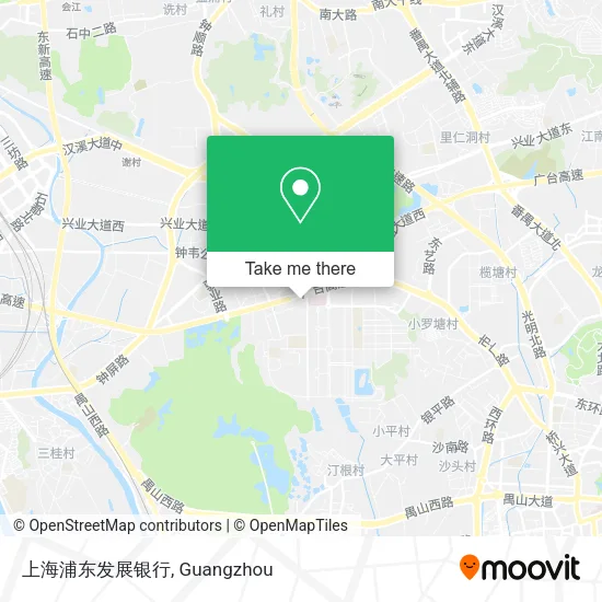 上海浦东发展银行 map