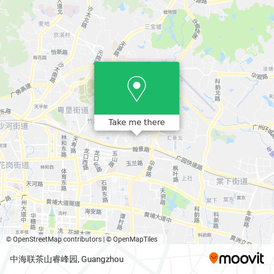 中海联茶山睿峰园 map