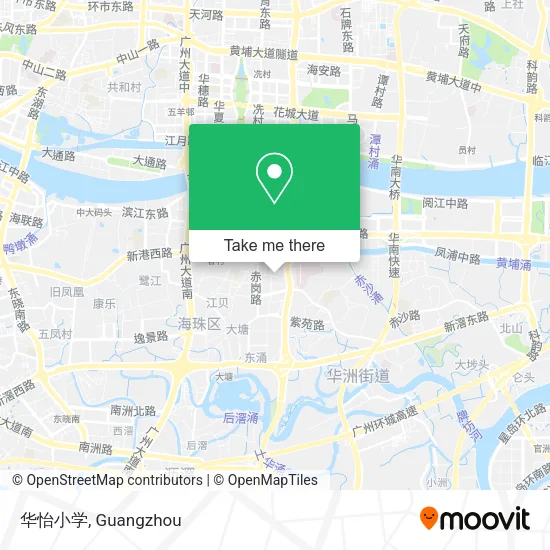 华怡小学 map