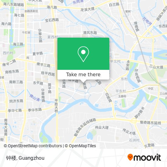 钟楼 map