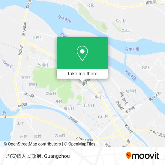 均安镇人民政府 map