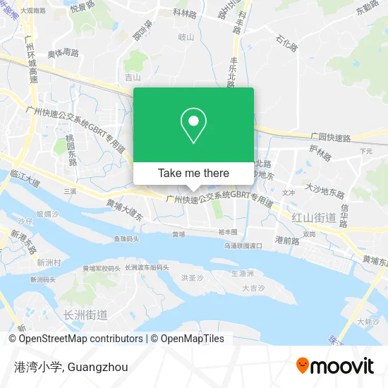 港湾小学 map