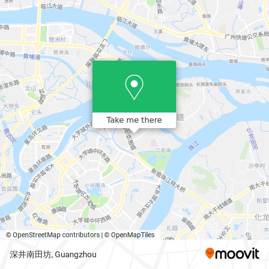 深井南田坊 map