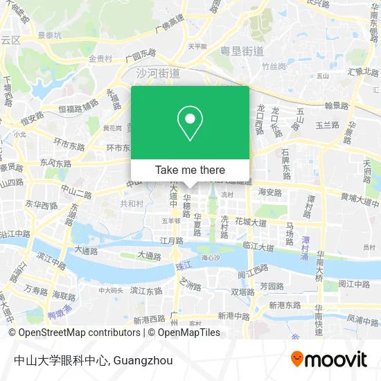 中山大学眼科中心 map