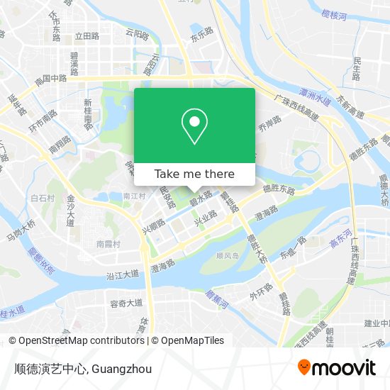 顺德演艺中心 map