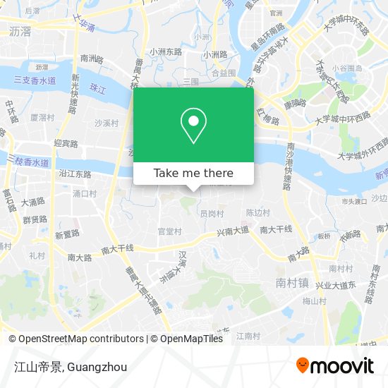 江山帝景 map