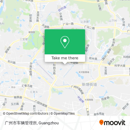 广州市车辆管理所 map