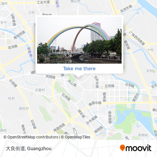 大良街道 map
