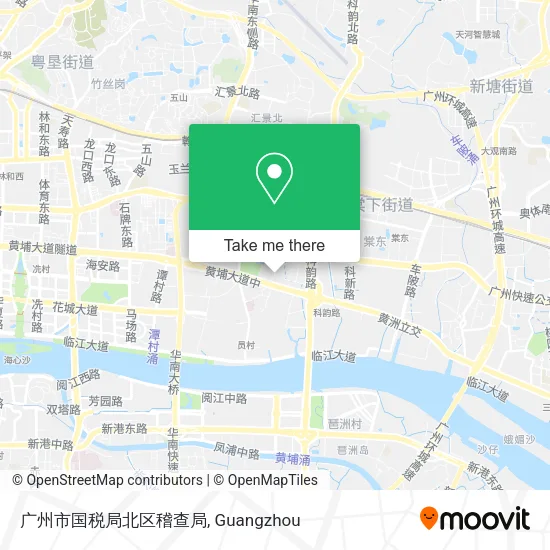广州市国税局北区稽查局 map