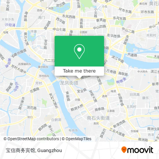 宝信商务宾馆 map