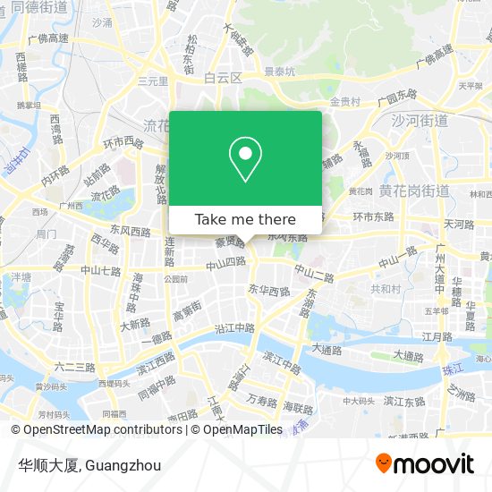华顺大厦 map