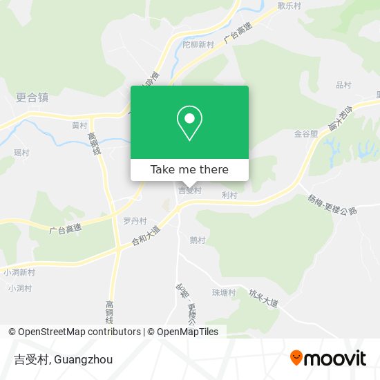 吉受村 map