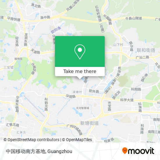中国移动南方基地 map
