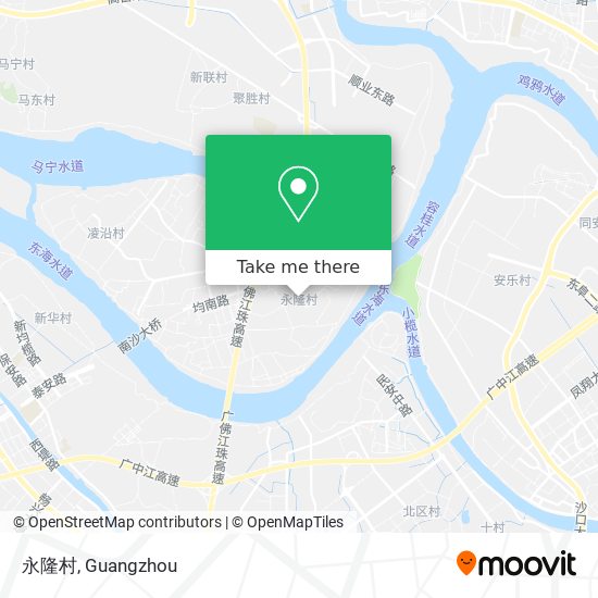 永隆村 map
