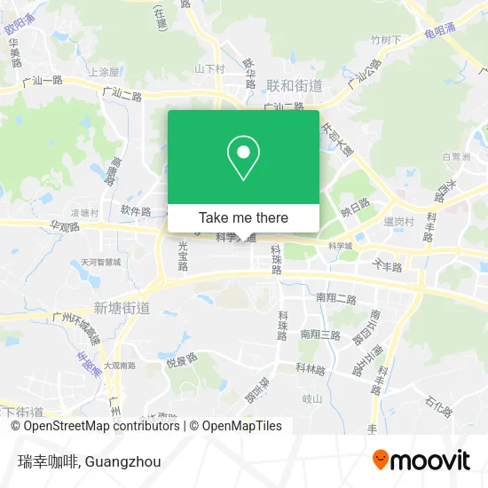 瑞幸咖啡 map
